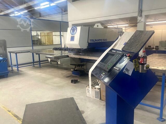 Máquina de puncionar e ciselar Trumpf Trumatic 500