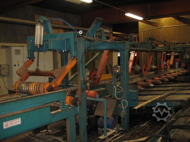 Ligne de sciage complète pour les grosses grumes AKE,Söderhamns, Remill, Catech, Ari 