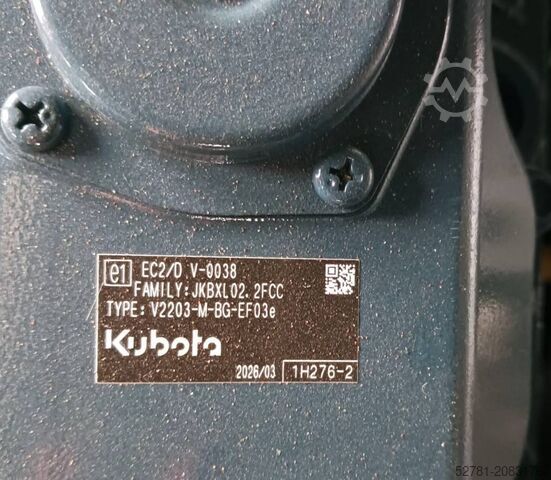 Aggregato Kubota V2203M - 20 kVA Stage V - DPX-19003