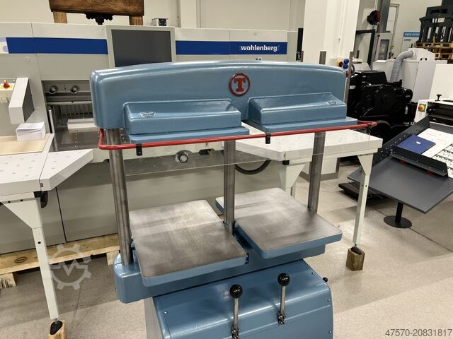 Hydraulic Bookbinding Press Karl Tranklein Z.P. Hydraulic Bookbinding Press