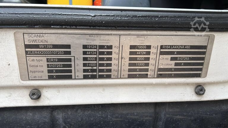  Scania 164 - 480 (BELGISCHE WAGEN / HANDGESCHAKELD / V...
