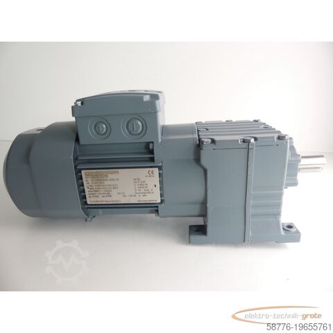 SEW-motor SEW-EURODRIVE R17 DR63S4/BR/TF 0,12kW Bremse V 220-266 Ac SN: 01.7389636401.0002.16