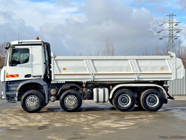 Tipper truck MERCEDES-BENZ AROCS 4145* KIPPER 5,60 m + BORDMATIC / 8x4