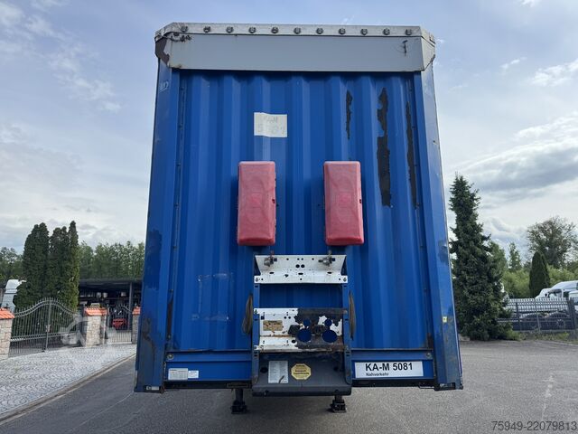 Mega oplegger met laadvloer & zeil Krone SD MegaLiner, 3m, Liftachse, BPW Achsen