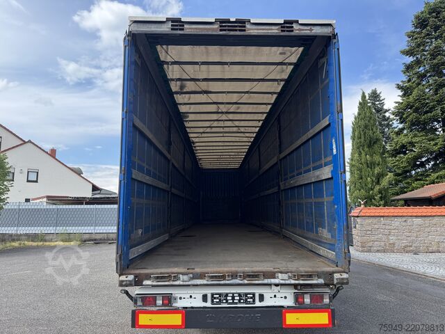Mega oplegger met laadvloer & zeil Krone SD MegaLiner, 3m, Liftachse, BPW Achsen
