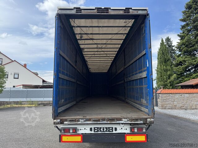 Mega oplegger met laadvloer & zeil Krone SD MegaLiner, 3m, Liftachse, BPW Achsen