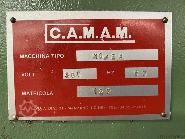Camam MO2A dvostruka horizontalna mortajzer mašina sa 5 vretena Camam MO2A