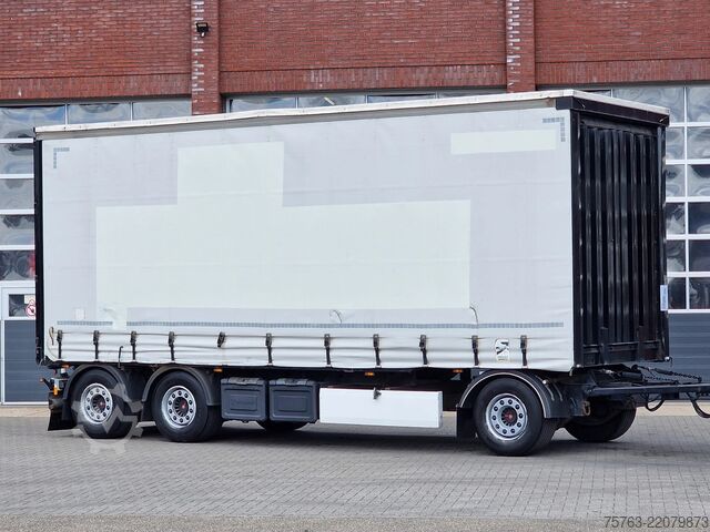 Dekzeil Krone 3 axle trailer - SAF Axle -