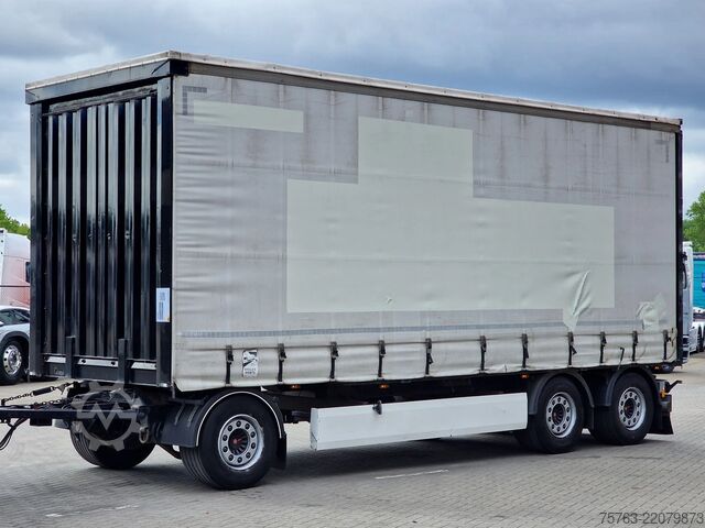 Dekzeil Krone 3 axle trailer - SAF Axle -