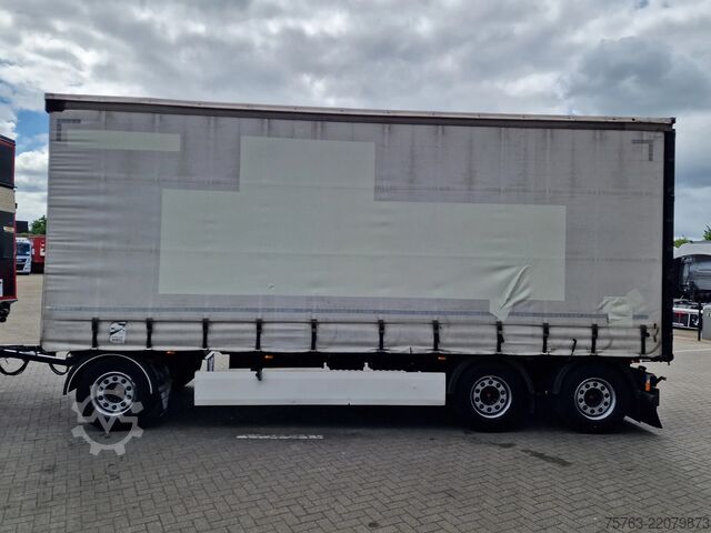 Dekzeil Krone 3 axle trailer - SAF Axle -