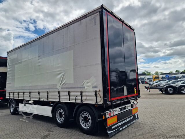 Dekzeil Krone 3 axle trailer - SAF Axle -