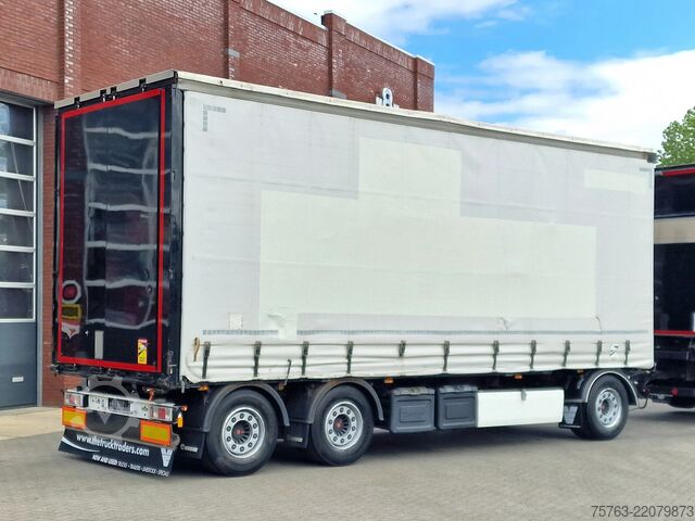 Dekzeil Krone 3 axle trailer - SAF Axle -