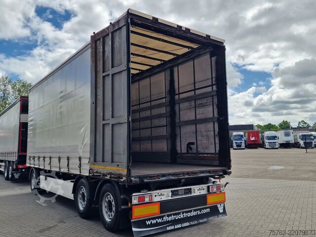 Dekzeil Krone 3 axle trailer - SAF Axle -