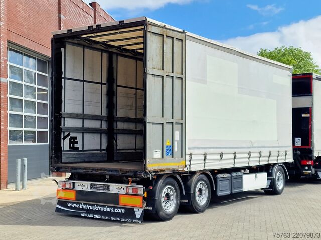 Dekzeil Krone 3 axle trailer - SAF Axle -