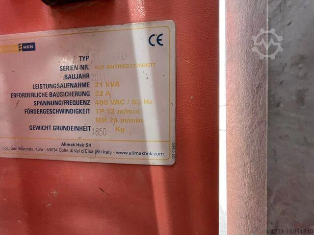 Transport platform ALIMAK TPL2000D