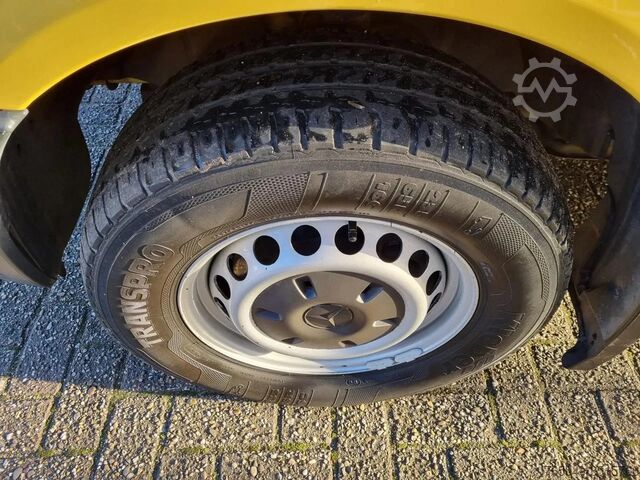 Platformwagen dubbele cabine Mercedes-Benz Sprinter 313 CDI DC DoKa 433WB 7 ZITS E5/ Airco...