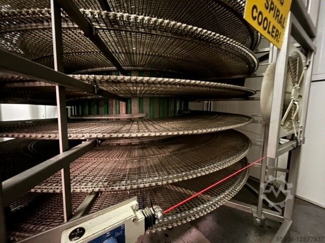 Refroidisseur en spirale et chambre froide Systemate Numafa NNN