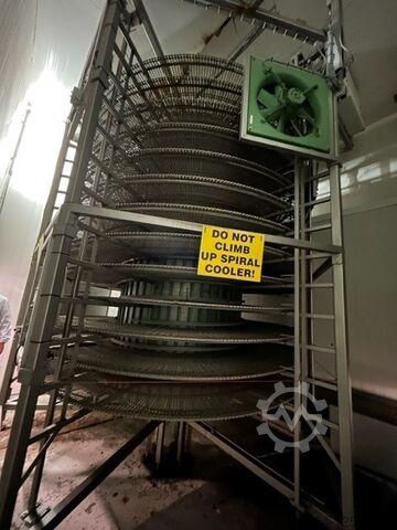 Refroidisseur en spirale et chambre froide Systemate Numafa NNN