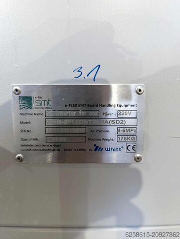 Lader, omvormer, buffer E-flex SMT microsystems Loader, Inverter, Buffer