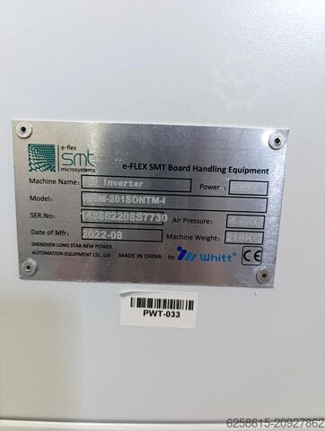 Lader, omvormer, buffer E-flex SMT microsystems Loader, Inverter, Buffer