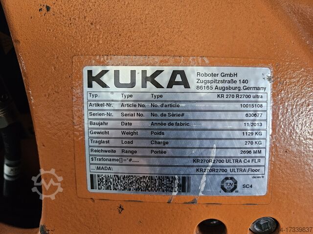 Industrielle robotter KUKA KR 270 R2700 ultra