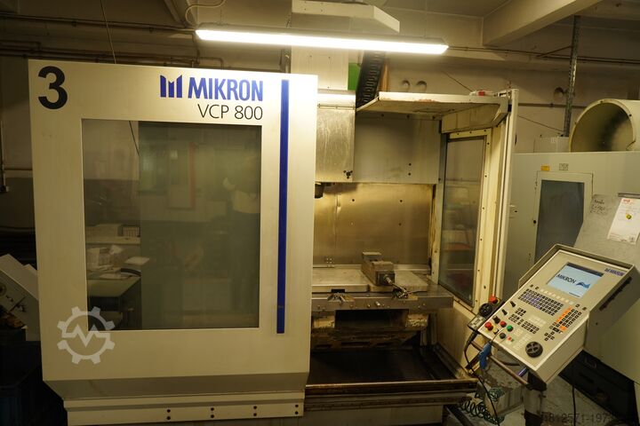 Pionowe centrum obróbcze Mikron VCP 800