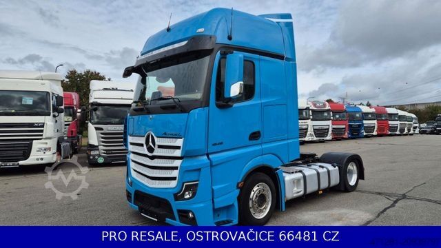 Nagy térfogatú nyergesvontató MERCEDES-BENZ ACTROS 1848 LSRL GIGASPACE E6 PARKCLIMA + NAVI