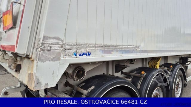 Kiperska poluprikolica PANAV NS19 AH KIPPER 43 m3 - Fe / Al