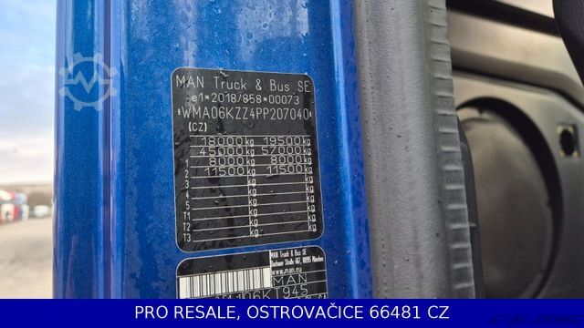 Standard trækkerunit MAN TGX 18.510 XLX E6 + NAVI BJ. 2023 + ALCOA