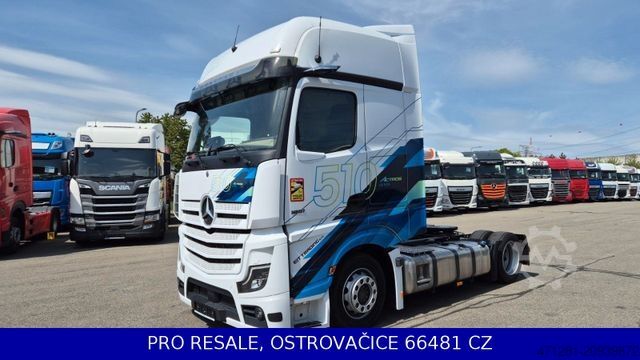 Volymdragbil MERCEDES-BENZ ACTROS 1851 LSNRL MEGA EURO 6 + PARKCLIMA