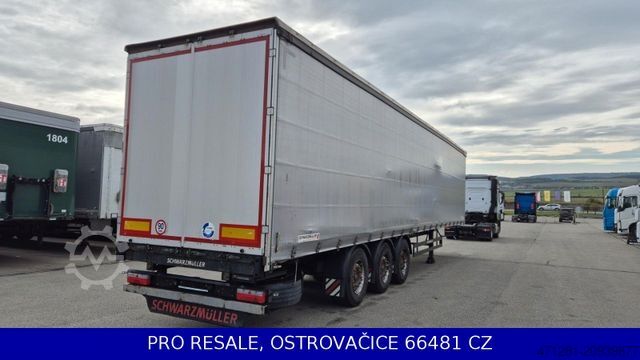 Semi-reboque aberto com lona SCHWARZMÜLLER SPA 3/E STD + LIFTACHSE