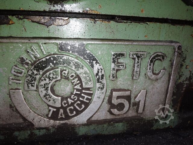 Heavy-Duty-Drehmaschine TORNI TACCHI FTC model 51