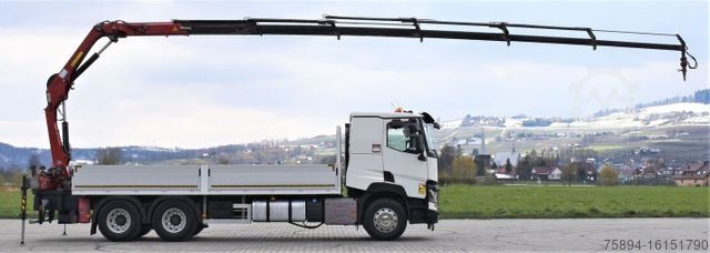 Żuraw samochodowy RENAULT C 460 * HMF 1510 K6 + FUNK * 6x4