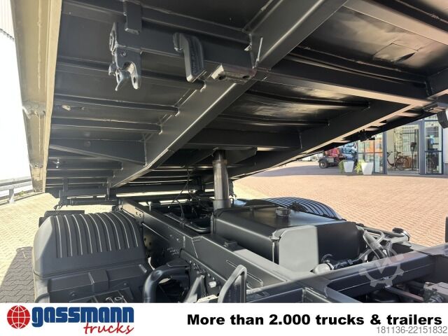 Damperli kamyon Mercedes-Benz Atego 823 K 4x2, Palfinger Kran PK 7001 K,