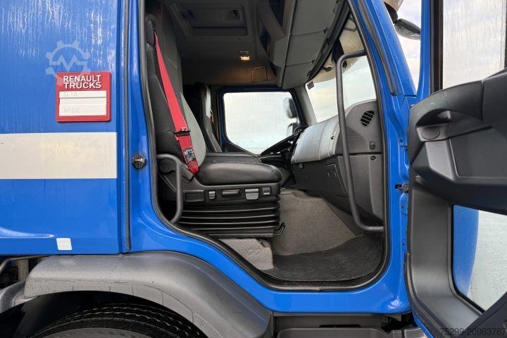 Valníkový nákladní automobil s plachtou Renault D Wide 18.320 4x2 Plane/HB  / Swiss-Vehicle