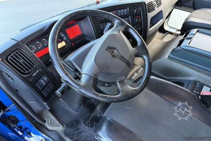 Jeřáb na nákladním automobilu Renault D Wide 18.380 4x2 F130A.22 / Swiss-Vehicle