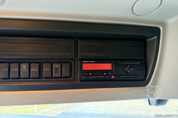 Jeřáb na nákladním automobilu Renault D Wide 18.380 4x2 F130A.22 / Swiss-Vehicle