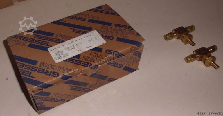 Ventiel/kraan Serto Ø 6 mm