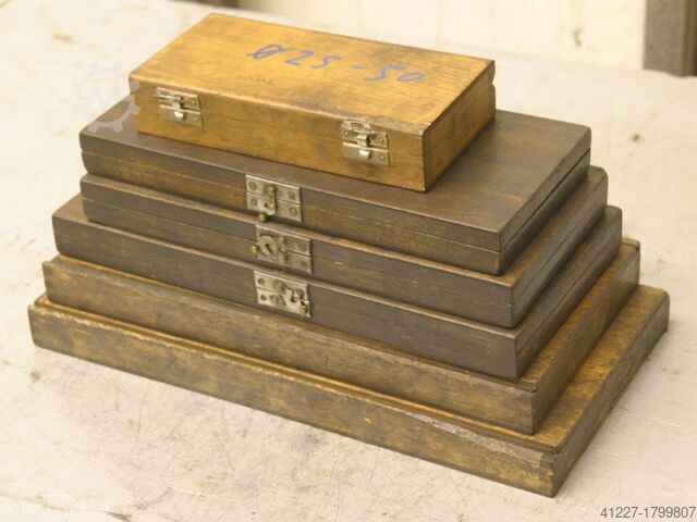 Micrometri a tela aperta, 6 pezzi Helios 25 - 200 mm