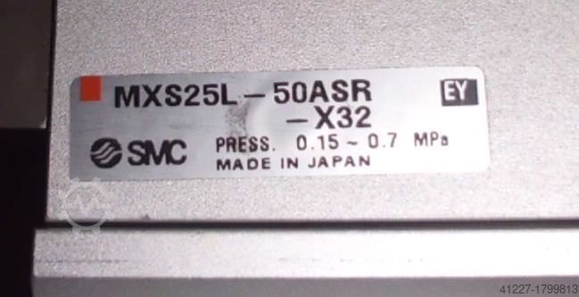 Pneumatic cylinder comp. Slide unit SMC MXS25L-50ASR-X32