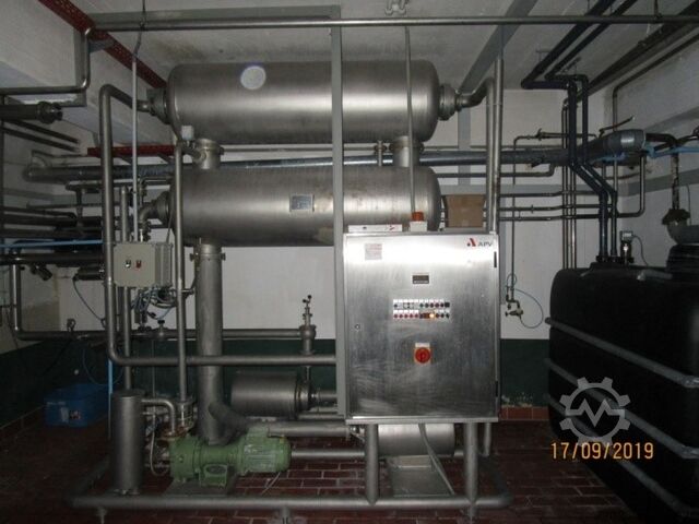 Eine 2-stufige APV Wasser Entgasungsanl