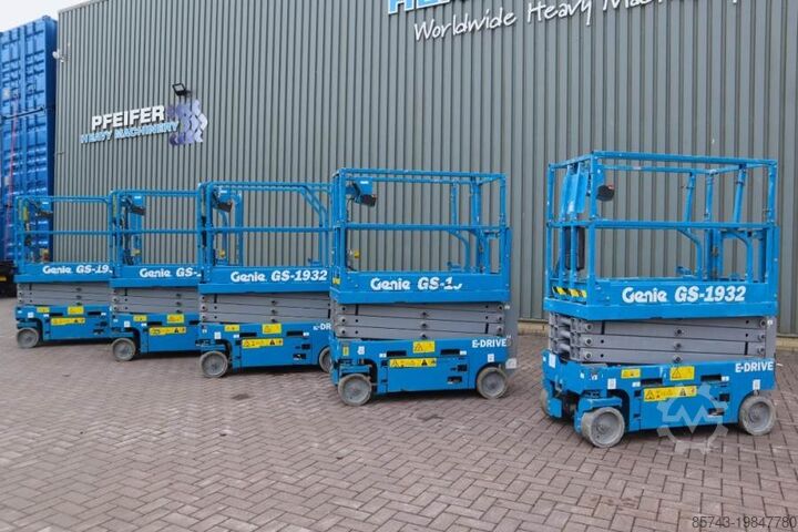 Schaarlift Genie GS1932 E-Drive Several In Stock, 8m Working Height