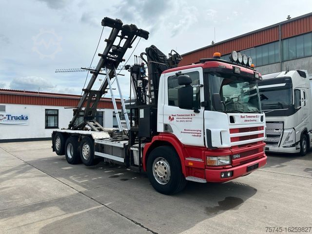 Kiepwagen SCANIA 380 * 8 x 2 * HIAB  105 Z KRAN *2 x LIFT *ABROLL