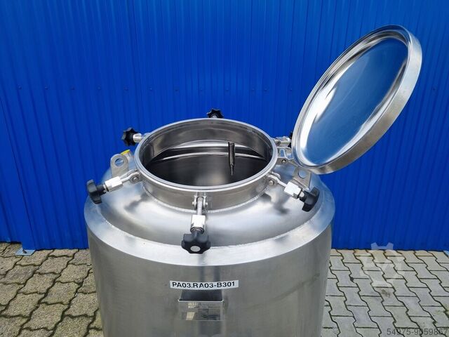 Roestvrij stalen drukvat met isolatie 10734