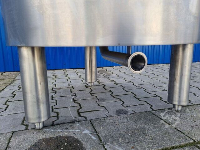 Roestvrij stalen drukvat met isolatie 10734