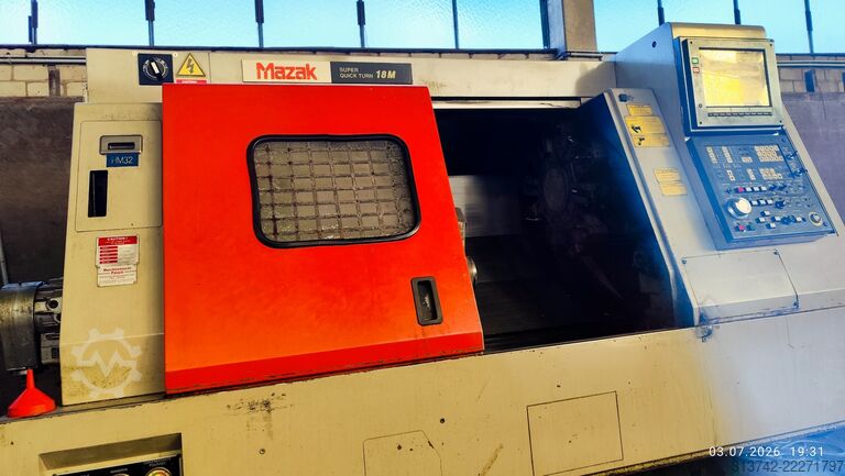 CNC torna ve freze merkezi Mazak SQT-18M Super Quick Turn 18M