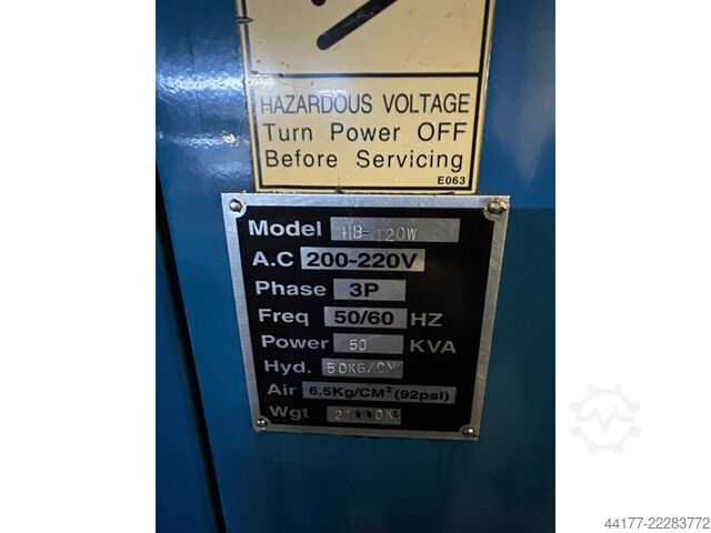 Lodret bearbejdningscenter Hartford HB-120 W