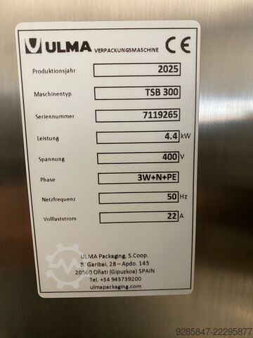 Trejsealer ULMA TSB 300
