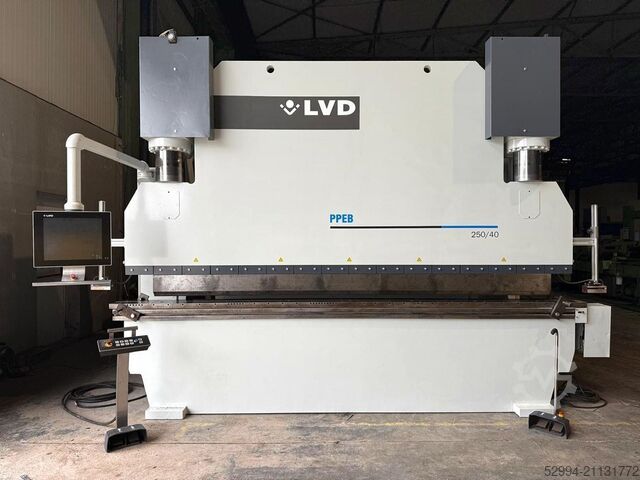 Hydraulic press brakes LVD PPEB 250 ton x 4100 mm CNC