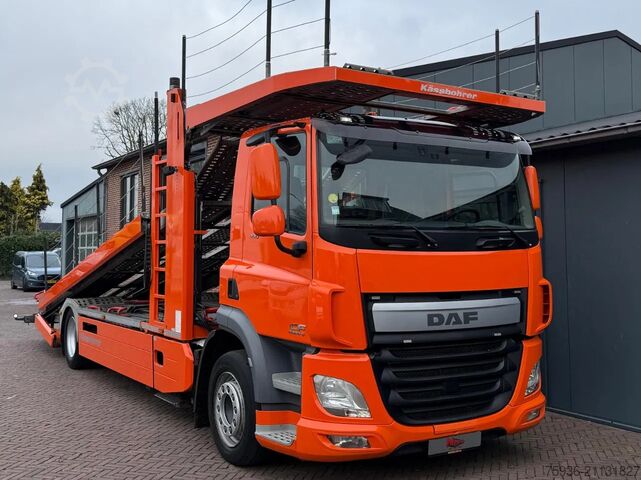 Araba taşıyıcı panelvan DAF CF 400 Citytrans I 5 Lader I Autotransporter I ...